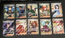 Pokemon Full Art Trainer Lot 10 Cards From Random Sets. Cards M/NM - Image 1