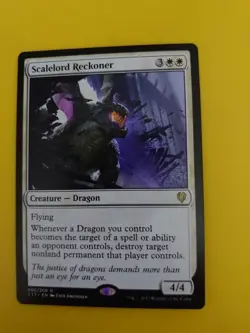 Scalelord Reckoner Rare C17 dragon MTG Card. - Image 2