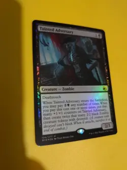 Tainted Adversary FOIL Mythic MID Zombie MTG Card. - Image 4