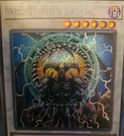 Yu-Gi-Oh Card - FIGA-EN032 ARCHFIEND'S CALL (secret rare holo) NM/Mint Yu-Gi-Oh! - Image 1