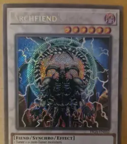 Yu-Gi-Oh Card - FIGA-EN032 ARCHFIEND'S CALL (secret rare holo) NM/Mint Yu-Gi-Oh! - Image 2