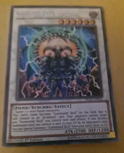 Yu-Gi-Oh Card - FIGA-EN032 ARCHFIEND'S CALL (secret rare holo) NM/Mint Yu-Gi-Oh! - Image 3