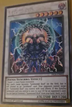 Yu-Gi-Oh Card - FIGA-EN032 ARCHFIEND'S CALL (secret rare holo) NM/Mint Yu-Gi-Oh! - Image 4