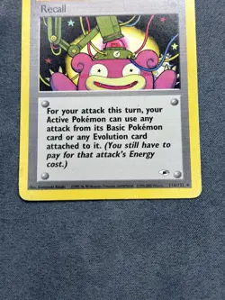 Pokemon TCG Recall Gym Heroes Non-Holo Card 116/147 Trainer - Image 3