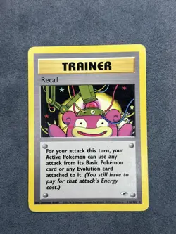 Pokemon TCG Recall Gym Heroes Non-Holo Card 116/147 Trainer - Image 5