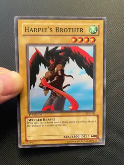 Yugioh Harpie's Brother PSV-049 - Common- 1st Edition NA English Vintage - Image 5