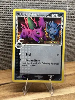 Nindoran Pokemon Card Holo Foil 57/101 Great Condition - Image 3