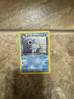 Pokemon TCG Dark Blastoise Holo Rare Card 3/82 LP Condition - Image 1