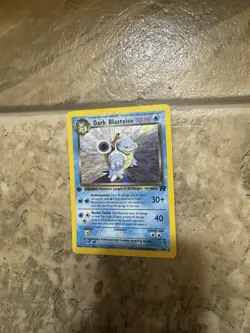 Pokemon TCG Dark Blastoise Holo Rare Card 3/82 LP Condition - Image 2
