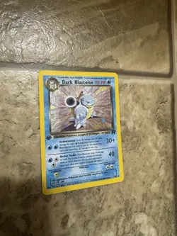 Pokemon TCG Dark Blastoise Holo Rare Card 3/82 LP Condition - Image 3