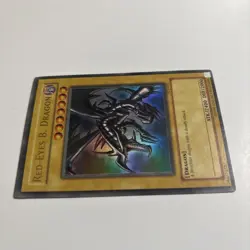 Red-Eyes Black Dragon SDJ-001 Ultra Rare Yu-Gi-Oh Card Played LP - Image 2