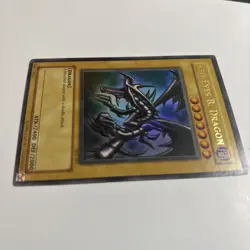 Red-Eyes Black Dragon SDJ-001 Ultra Rare Yu-Gi-Oh Card Played LP - Image 4
