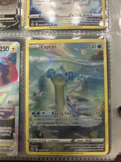 Lapras GG05/GG70 Crown Zenith Galarian Gallery Holo Card Near Mint Condition - Image 1