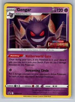 Gengar - (Prerelease) Promo SWSH: Sword & Shield Promo Cards SWSH241 LP - Image 1