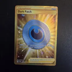 Pokemon Card - Dark Patch 216/196 Lost Origin Gold Secret Rare - M/NM - Image 1
