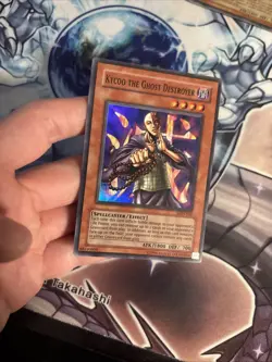 (63) Kycoo The Ghost Destroyer Yu-Gi-Oh Super Rare Card LON-062 Unlimited LP - Image 2