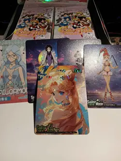 Sailor Moon Anime CCG Booster Box 30 Packs = 150 Cards COSMOS-SHK-02 US SELLER - Image 5