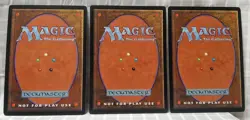 Magic The Gathering Oversized 6x9 Cards - ARENA Plains, Swamp & Mountain MTG - Image 2