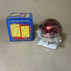 23K Gold Plated Charizard Trading Card 1999 Burger King Pokemon Ball NEW SEALED - Image 3