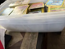 8lbs Of Pokemon Card Bulk Lot Mostly Bulk Older Rares Some Reverse And Some Holo - Image 3