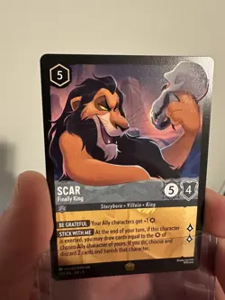Disney Lorcana Legendary Lot 4 Cards NM See Pictures - Image 4