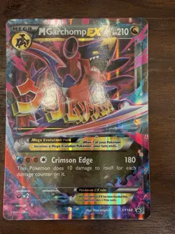 M Garchomp EX XY168 Jumbo Cards Holo - Image 1