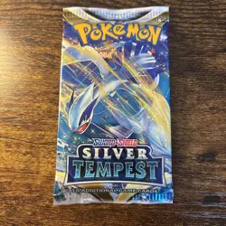 Nintendo Pokemon TCG Silver Tempest Booster Pack - 10 Cards - Image 1