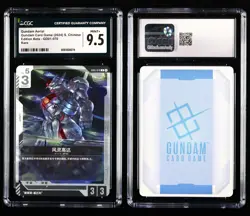 CGC MINT+ 9.5 2024 Gundam Card Game CHN. GD01-070 Gundam Aerial - Image 3