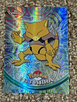 Mixed Lot Pokemon CCG Japanese Pocket Monster (5 Cards) Topps Chrome ABRA FLAAFY - Image 1