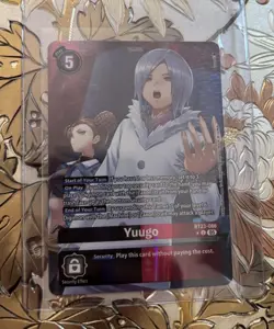 Digimon Card Game Yuugo BT23-086 U Alt Art BT23 Hackers Slumber - Image 1