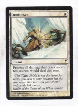 Magic: MTG: Coldsnap: Foil: Luminesce - Image 1