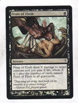 Magic: MTG: Coldsnap: Foil: Feast of Flesh - Image 1