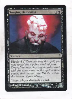 Magic: MTG: Coldsnap: Foil: Surging Dementia - Image 1