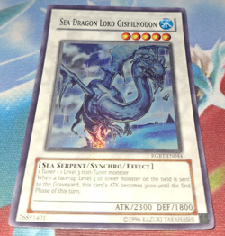 Yu-Gi-Oh! Sea Dragon Lord Gishilnodon RGBT-EN044 Super Rare UNL NM/LP - Image 1