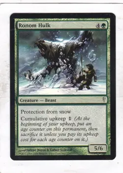 Magic: MTG: Coldsnap: Foil: Ronom Hulk - Image 1