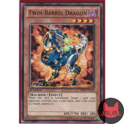 Yugioh Twin-Barrel Dragon BP01-EN154 Starfoil Rare 1st Edition LP - Image 1