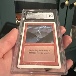 1994 MTG Revised Edition Lightning Bolt CGC 10 Gem Mint Magic The Gathering 🔥 - Image 2