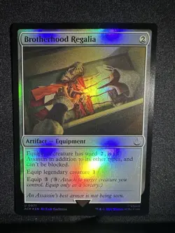 Brotherhood Regalia - MTG ACR U 0071 Foil NM - Image 1
