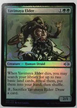 Yavimaya Elder *FOIL Uncommon* Magic MtG x1 Modern Horizons 2 - Image 1