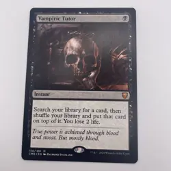 1xMTG Vampiric Tutor-Commander Legend-LP - Image 1