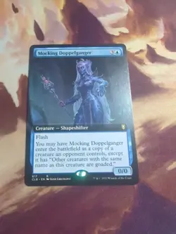 Mocking Doppelganger (Extended Art) #617 (NM) Baldur's Gate CLB Magic MTG - Image 1