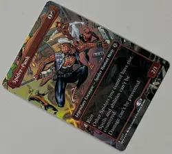 MTG Marvel’s Spider-Man Spider -Punk Legendary Creature RARE FOIL #0207 - Image 2