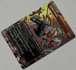 MTG Marvel’s Spider-Man Spider -Punk Legendary Creature RARE FOIL #0207 - Image 3