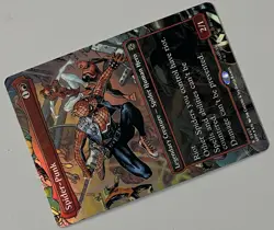 MTG Marvel’s Spider-Man Spider -Punk Legendary Creature RARE FOIL #0207 - Image 5
