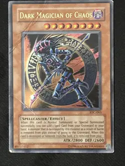 Dark Magician of Chaos IOC-065 Invasion of Chaos Unlimited Ultra Rare HP - Image 1