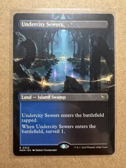 Undercity Sewers MTG (Borderless) Murders at Karlov Manor Regular (1) Pack fresh - Image 1