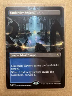 Undercity Sewers MTG (Borderless) Murders at Karlov Manor Regular (1) Pack fresh - Image 3