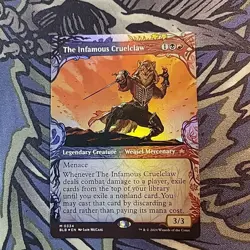 The Infamous Cruelclaw (Showcase) Bloomburrow Foil - Image 1