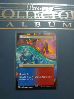 Shivan Reef Borderless MTG Magic the Gathering Dominaria United DMU 380 Rare - Image 1