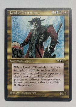 Magic Mtg Alliances Lord of Tresserhorn near mint - Image 1